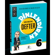 6. Sınıf Din Kültürü ve Ahlak Bilgisi - Dinlendiren Konu Anlatımlı Defter